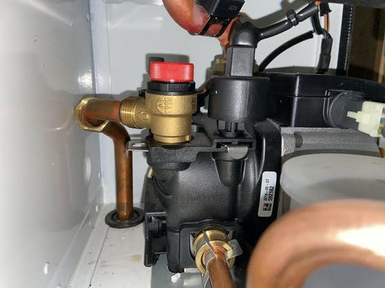 PRV changed on an ideal boiler in Dover, Kent